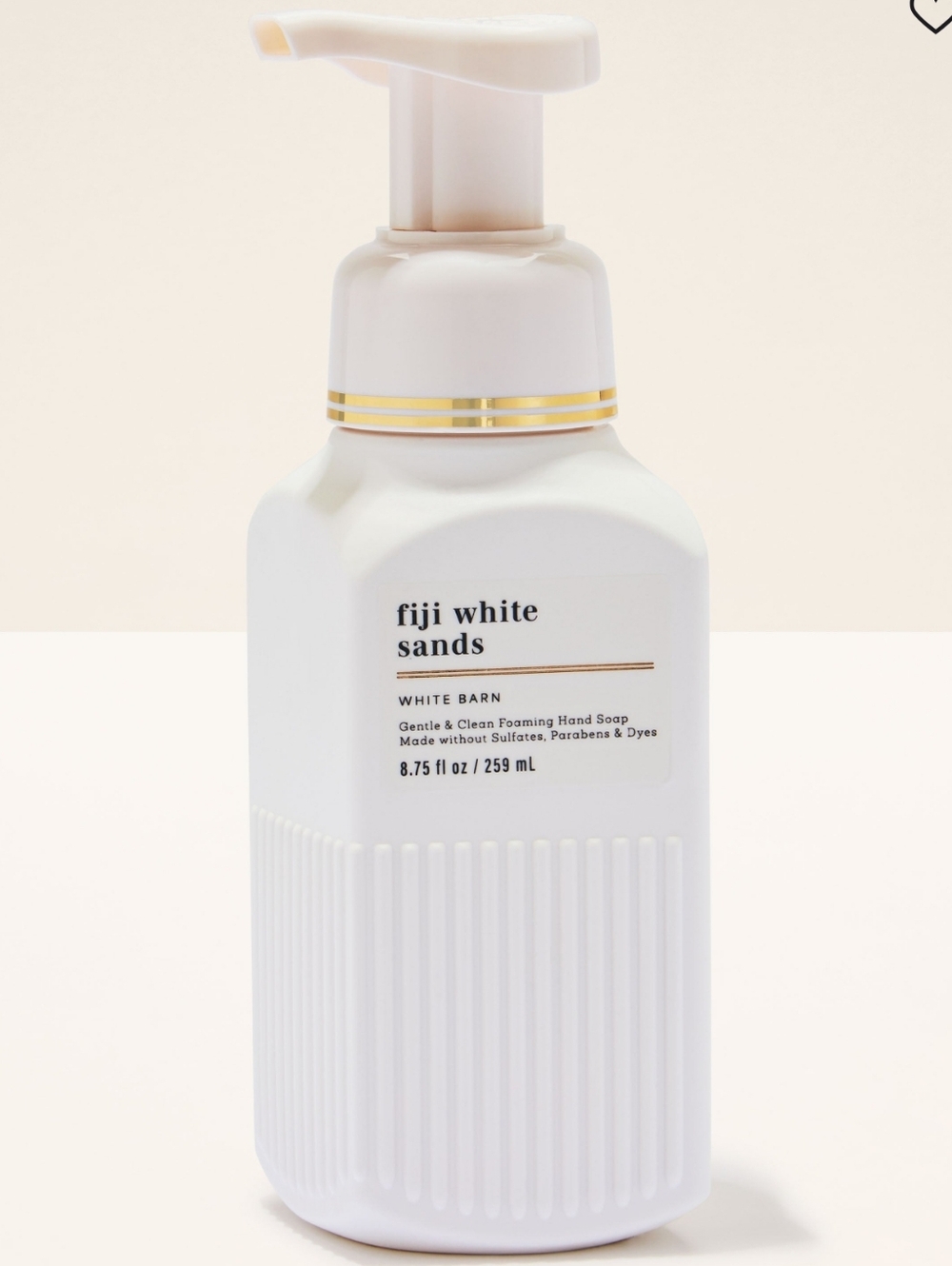 Bath Body Works White Barn Fiji White Sands Foaming Hand Soap 8oz NEW